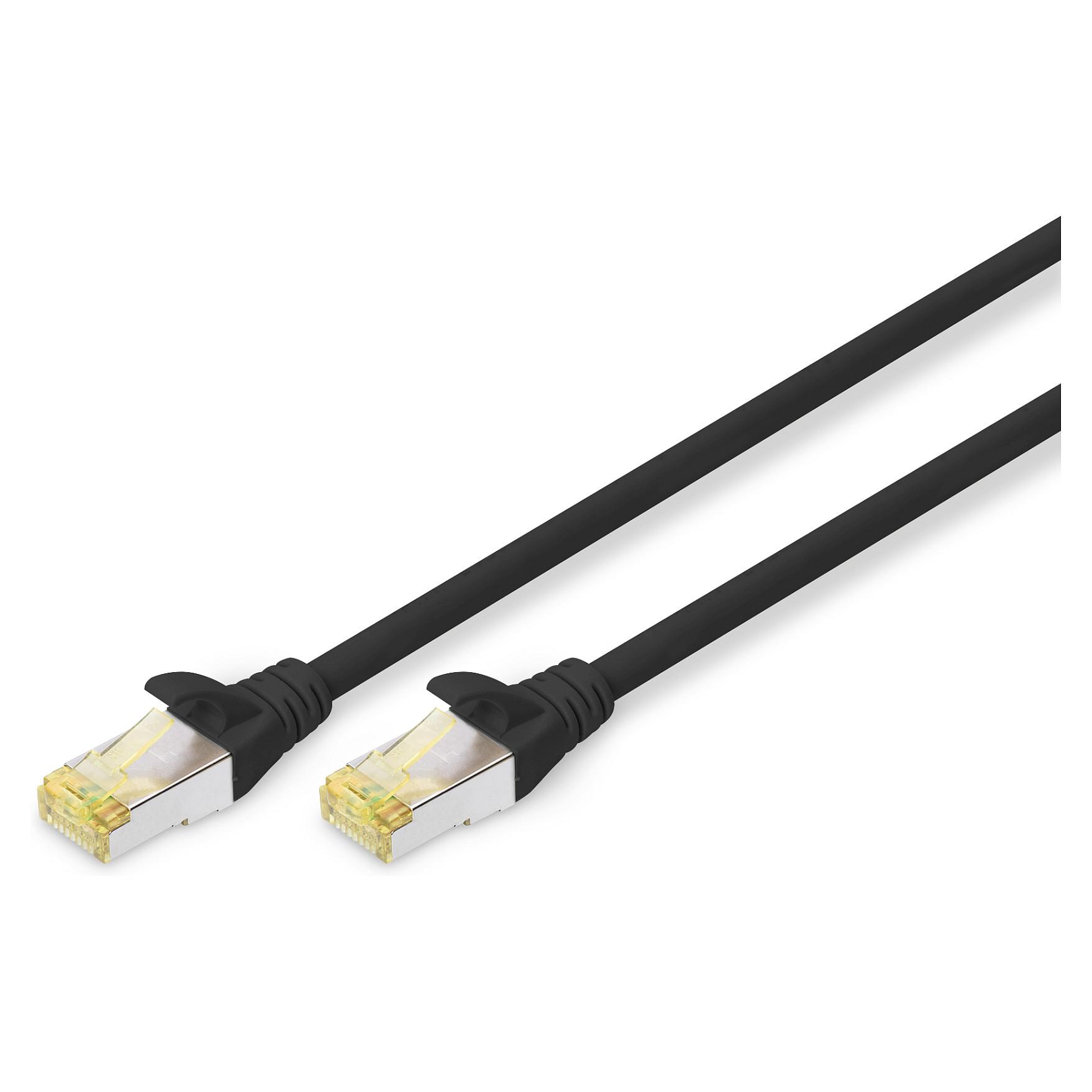 Netværkskabel Digitus CAT 6A S/FTP - 2 m, sort