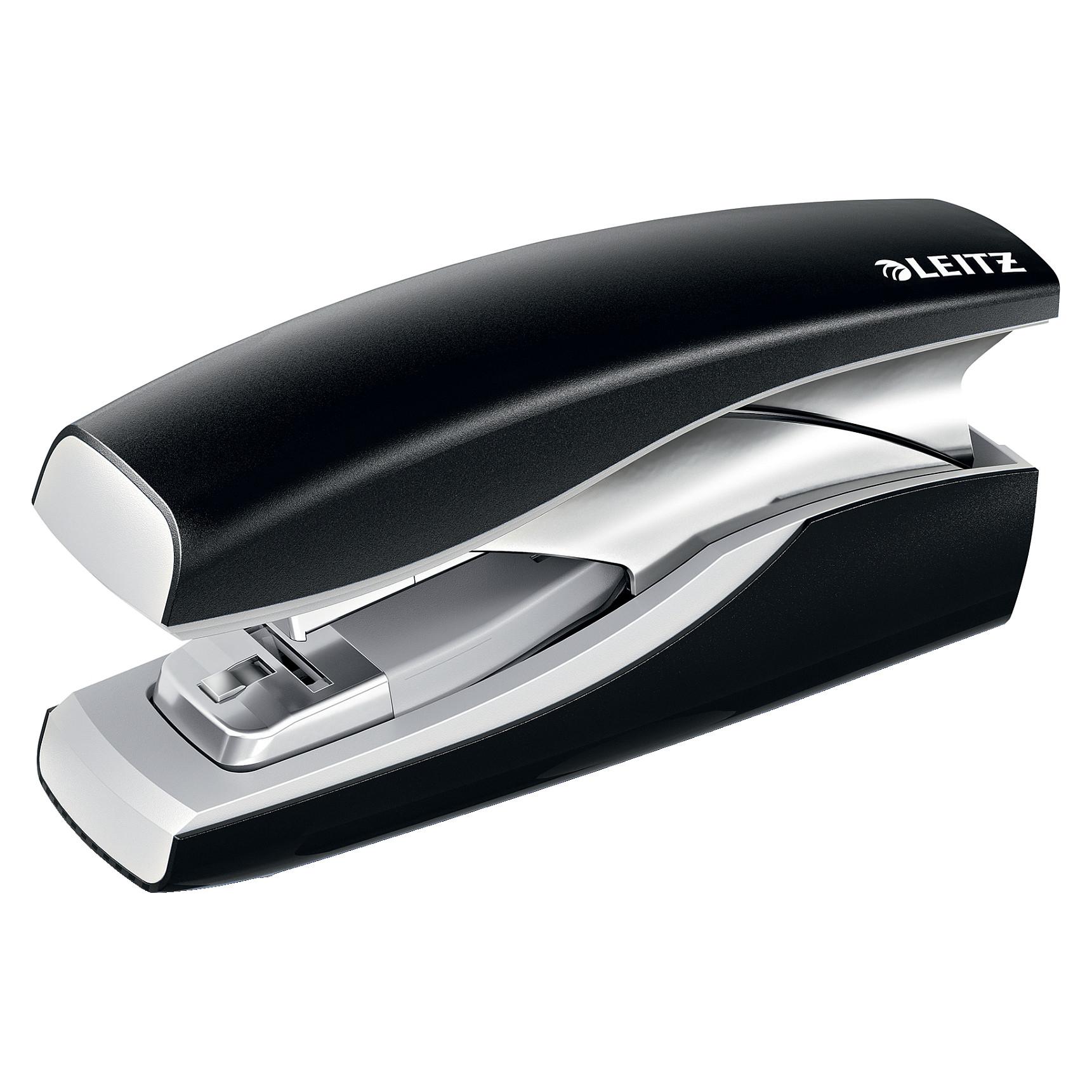 Zszywacz Leitz ZSZYWACZ LEITZ NEXXT SOFTPRESS CZARNY FLAT CLINCH