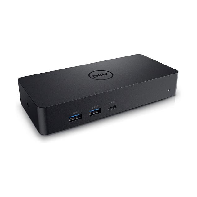 Dockingstation Dell D6000S USB-A/USB-C 130 W - sort