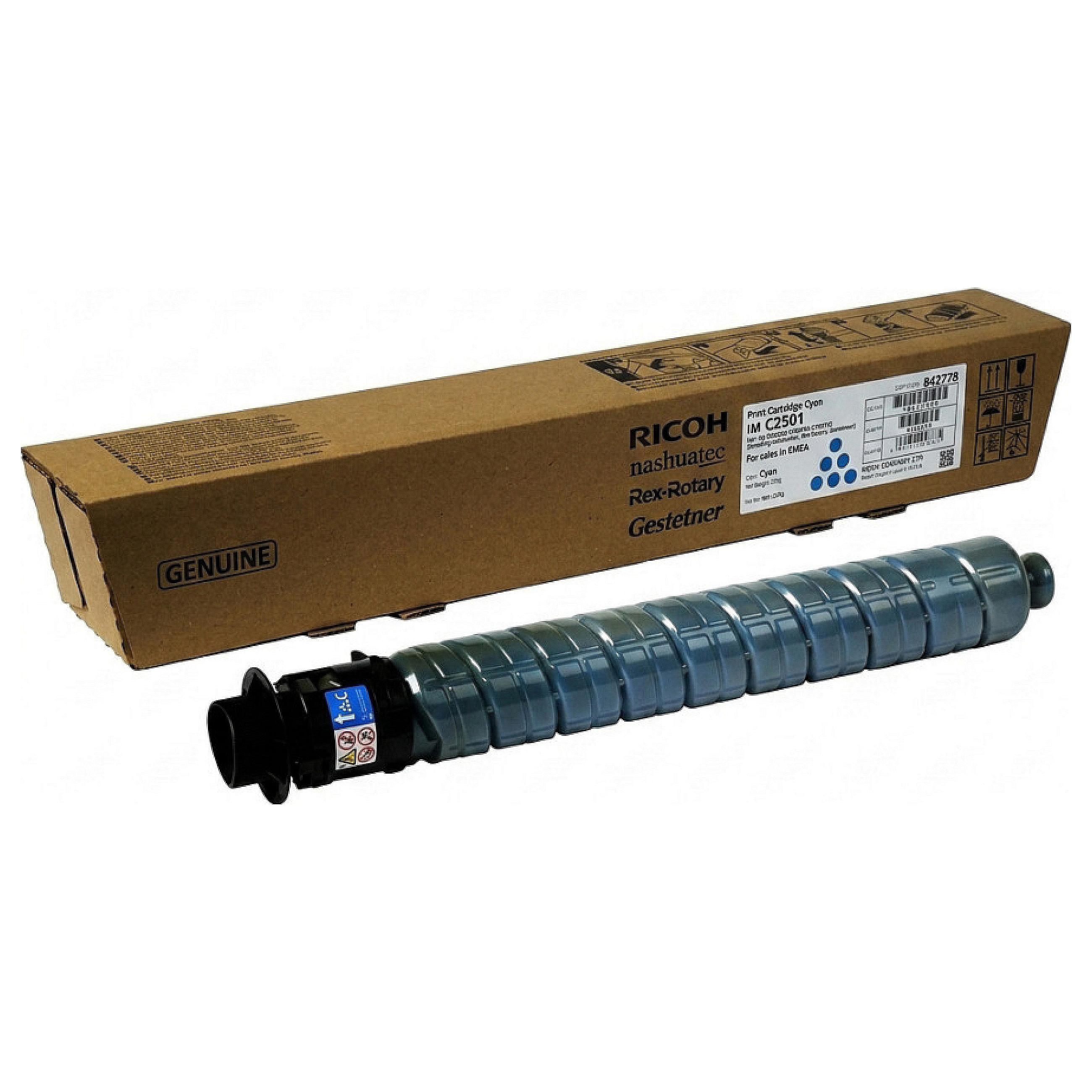 Toner Ricoh C2501CE cyan - ca. 11.000 sider