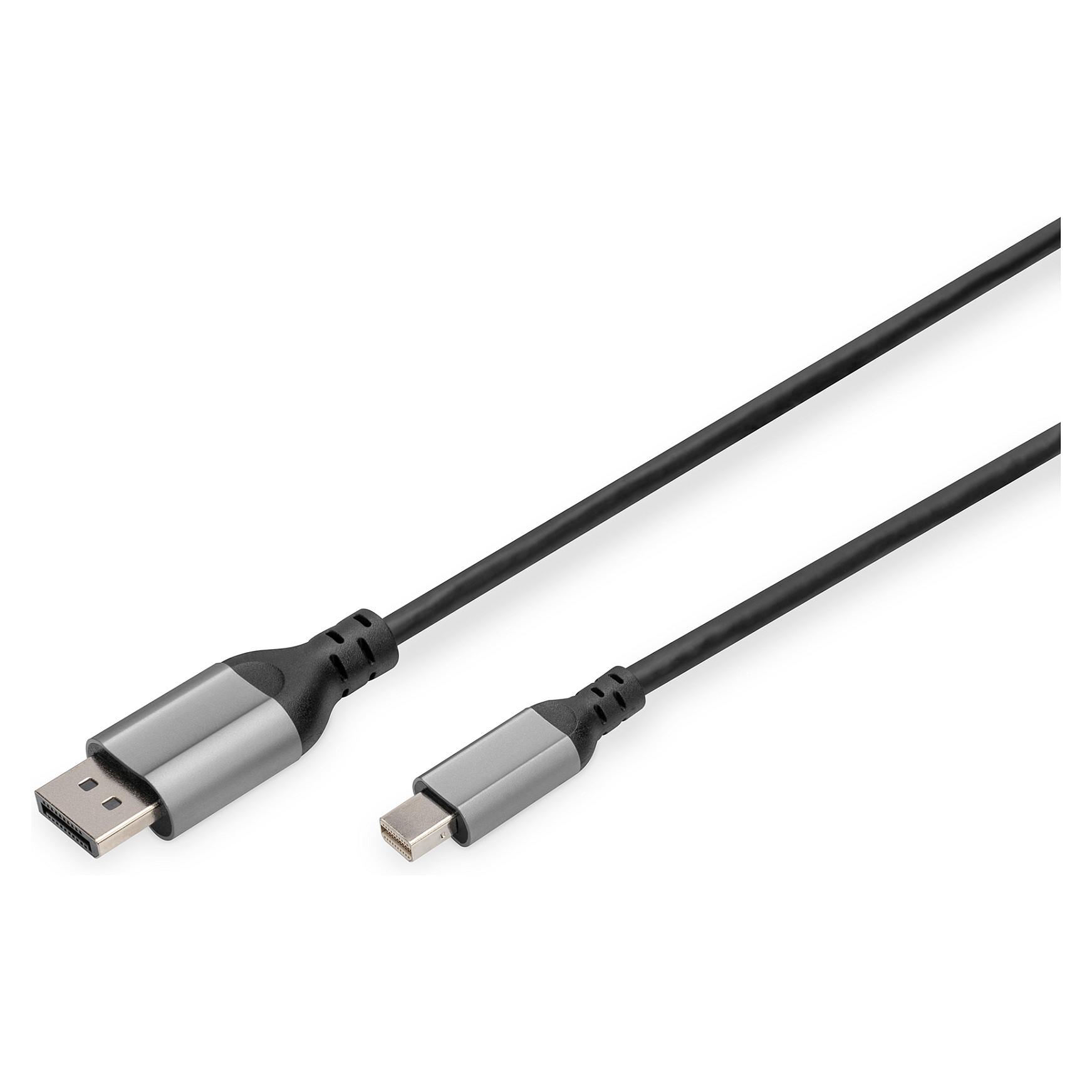 Mini DisplayPort til DisplayPort-kabel Digitus DB-340106-020-S 8K - 2 m