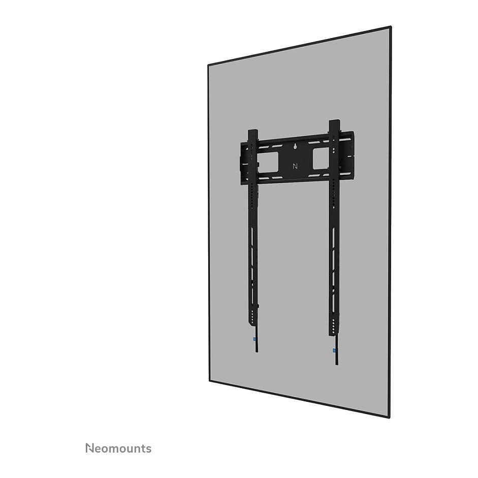 Neomounts LEVEL-750 - Monteringssæt - for Tv - kraftig - låsbar - stål - sort - skærmstørrelse: 50-98 - vægmonterbar