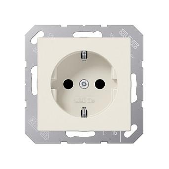 Stikkontakt JUNG A1520 SCHUKO - hvid