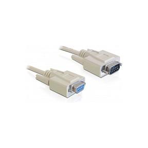 Serielt kabel DeLOCK RS-232 D-Sub 9 han til hun - 3 m