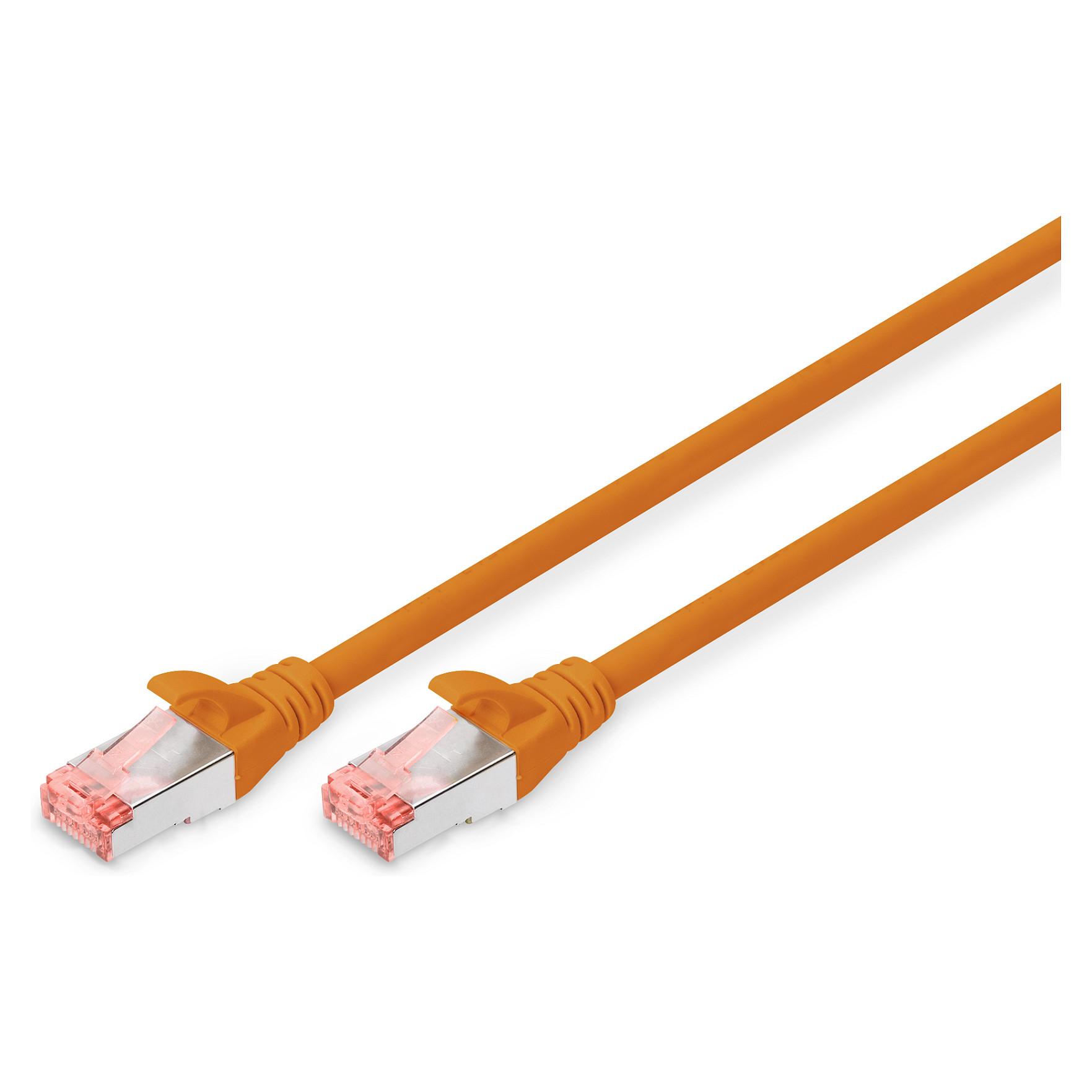 DIGITUS patch cable - 1 m - orange - Orange - 1m