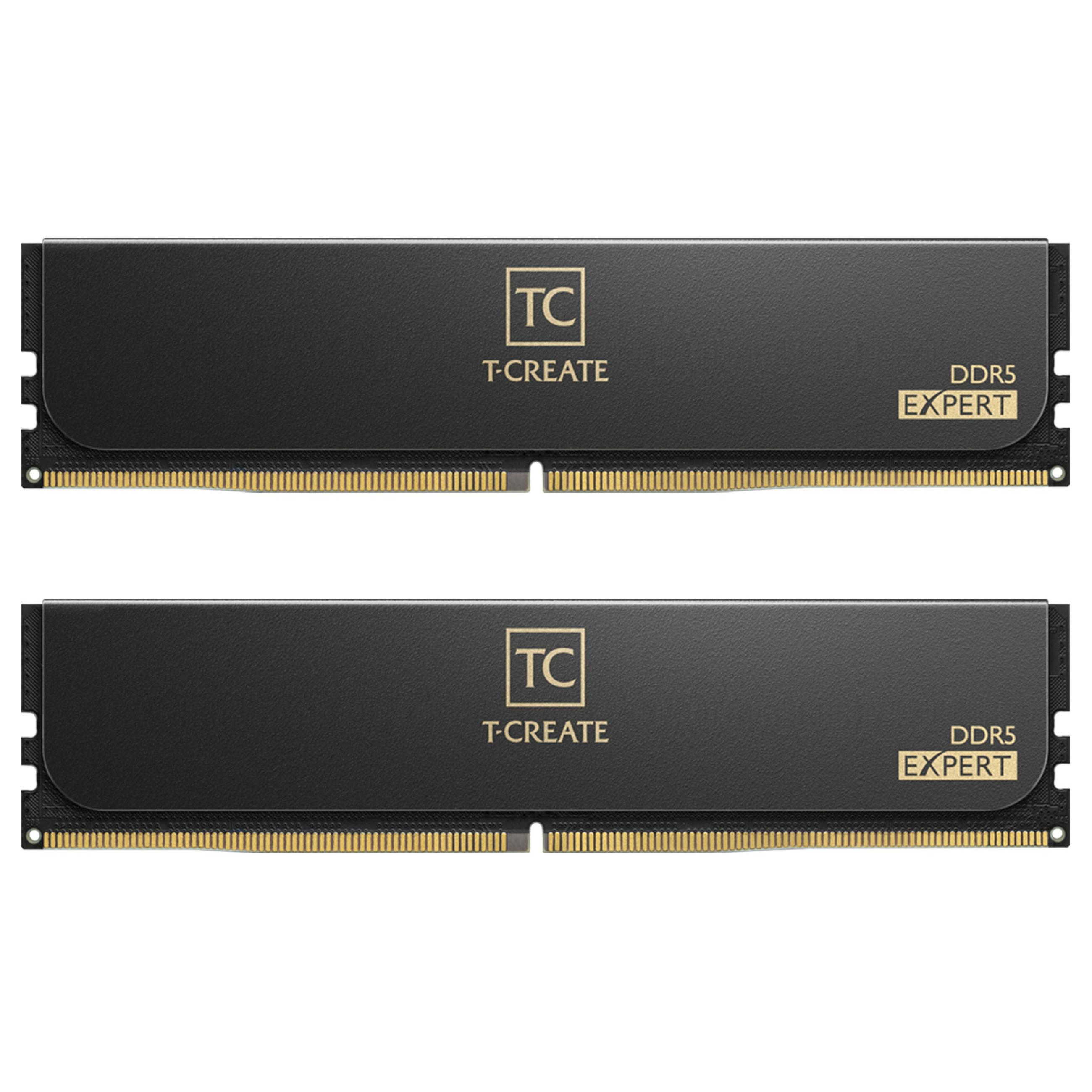 Team Group T-Create Expert DDR5-6000 - 32GB - CL30 - Dual Channel (2 pcs) - AMD EXPO & Intel XMP - Sort