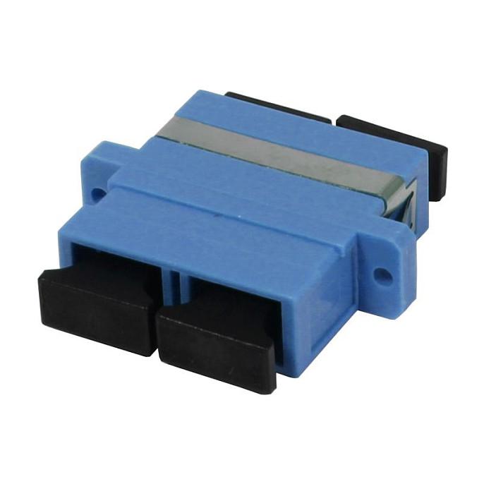 LWLKupplungSCBuchseSCBuchse 9125u Singlemode duplex PVC OS2 Keramikhülse mit Flansch Synergy 21