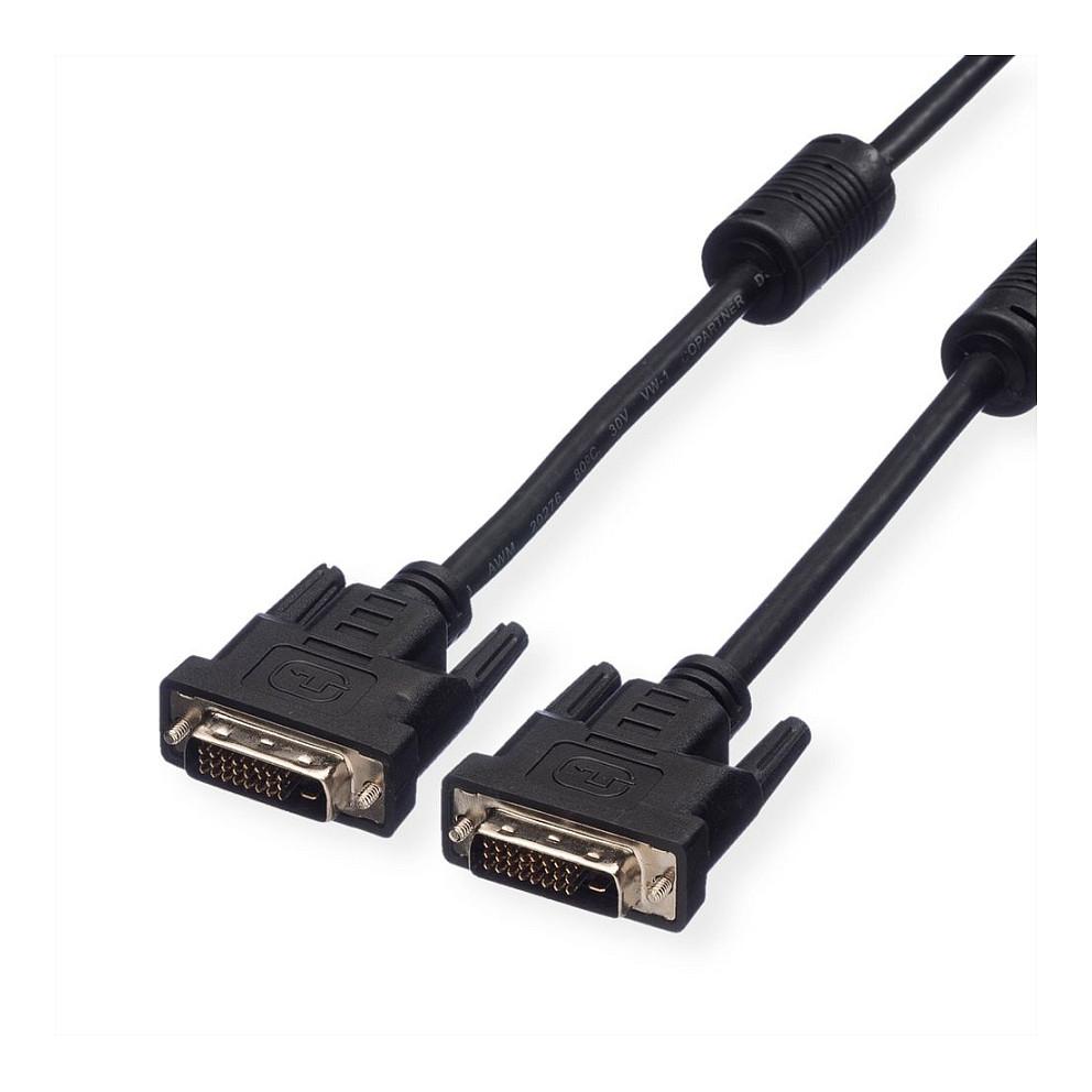 DVI-D dual link-kabel VALUE 11.99.5555 - 5 m