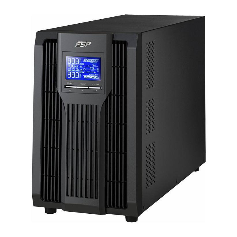UPS strømforsyning - Fortron FSP Champ Tower 3 kVA (2700 W) Online dobbeltkonvertering