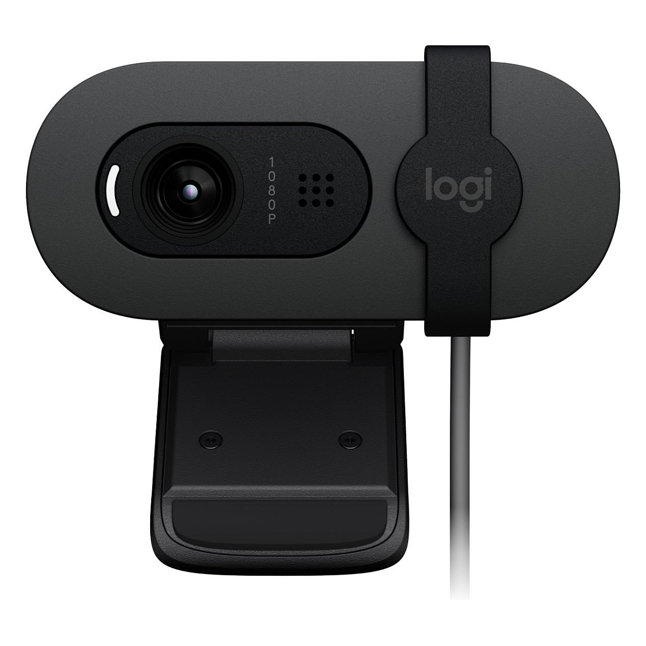 Logitech BRIO 105 - Webcam - farve - 2 MP - 1920 x 1080 - 1080p, 720p - audio - USB