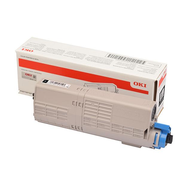 OKI - Sort - original - tonerpatron - for OKI MC563dn, MC563dnw C542dn