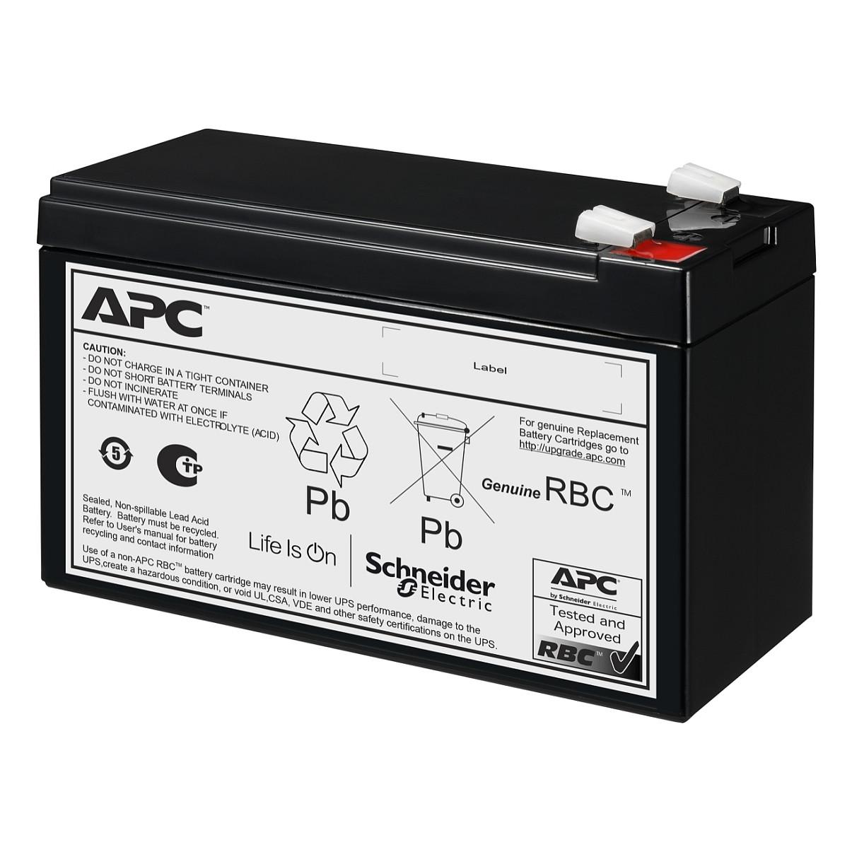 APC Replacement Battery Cartridge #177 - UPS-batteri - Blysyre - 9000 mAh - sort
