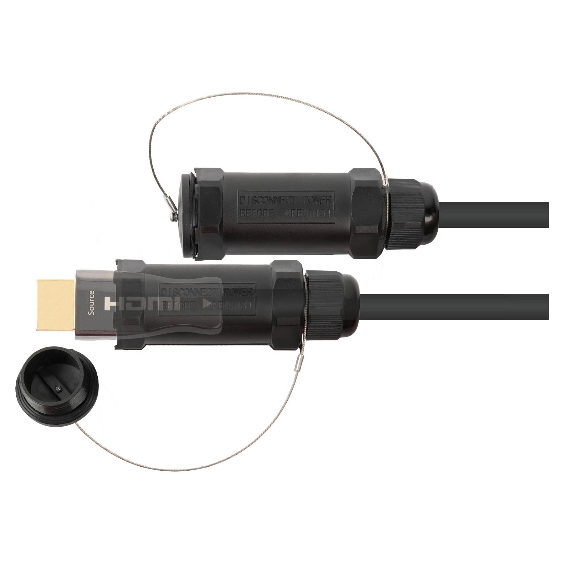 HDMI-kabel Python AOC-HP2030 30 m - sort