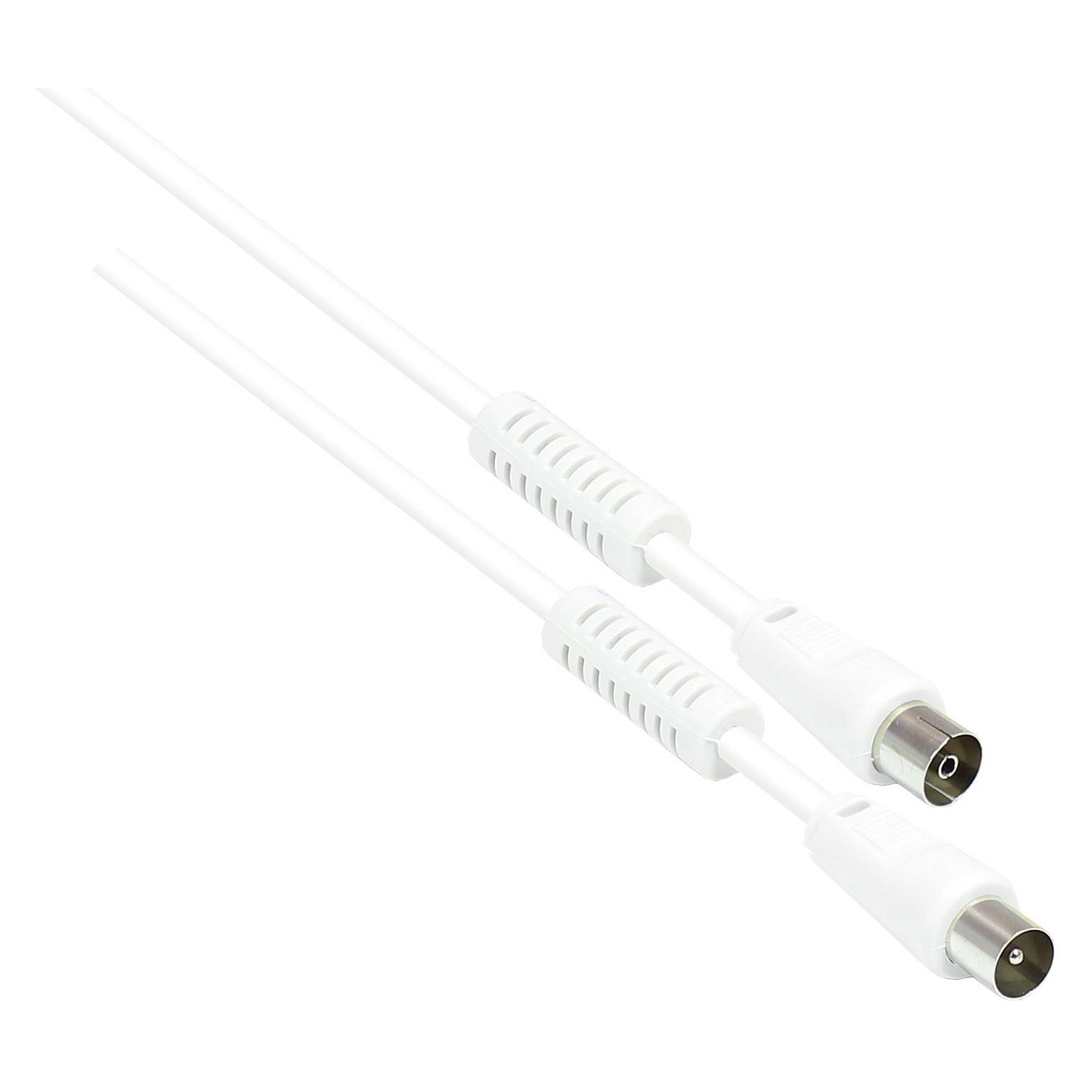 TV-antennekabel S-PAK30 - hvid, 30 m