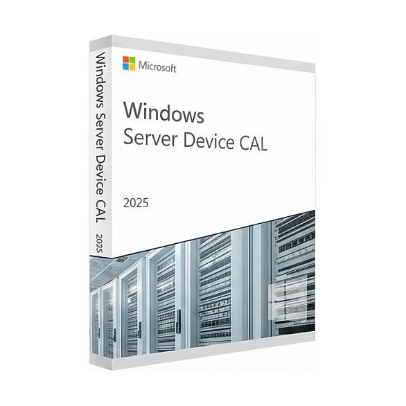 Serverlicens Microsoft Windows Server Device CAL 2025 - 10 enheder