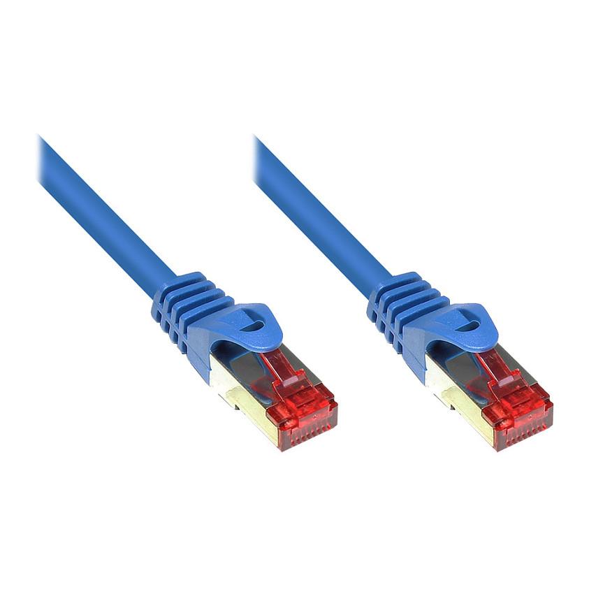 Patchkabel GoodConnections Cat. 6 S/FTP 0,25 m - blå