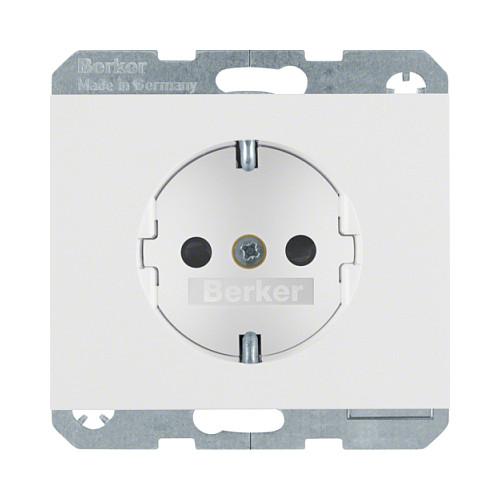 Berker Hager 47357009 - Type F - Hvid - Plast - Termoplastisk - 250 V - 16 A - 50 - 60 ( 47357009 )