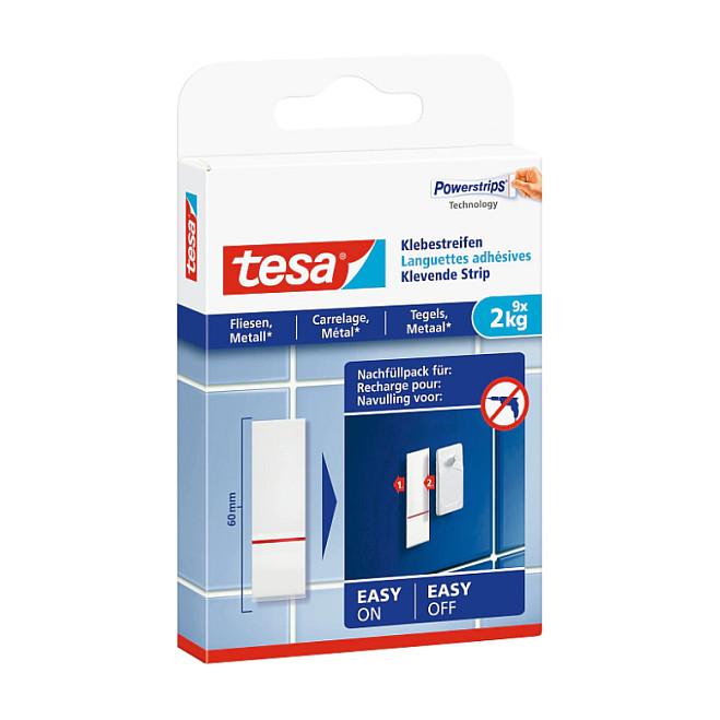 TESA 77760-00000-20, Hvid, Indendørs, Polyethylen, Glas, Metal, Plast, Træ, 2 kg, 9 stk
