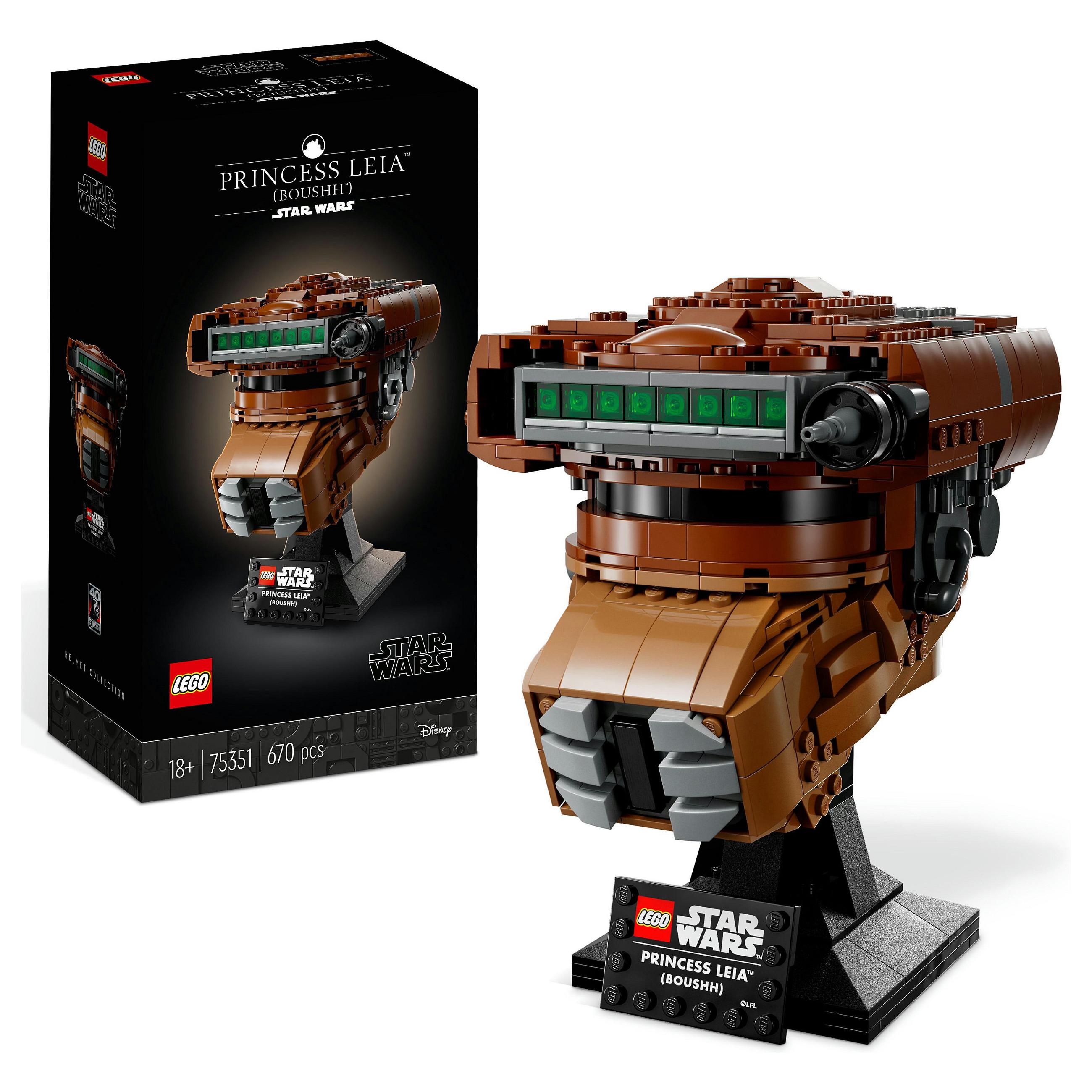 LEGO Star Wars Princess Leia (Boushh) hjelm - 75351, Helmet Collection