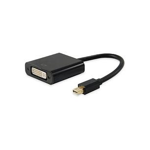 Mini DisplayPort til DVI-adapter Equip 133433 - sort