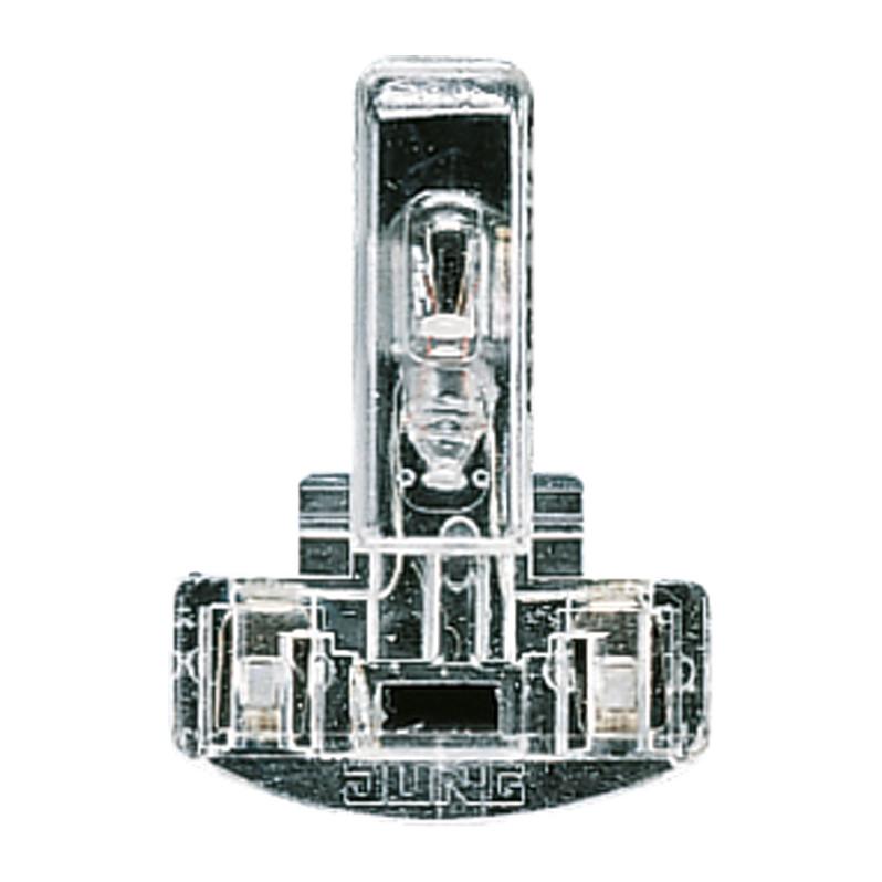 Glimlampe JUNG 95 til afbryder/trykknap - 230 V, 0,5 mA