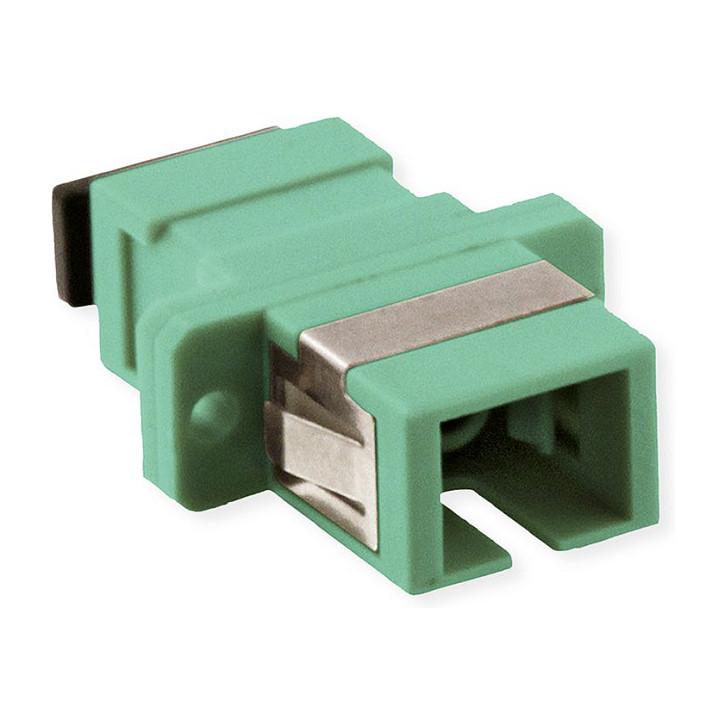 Fiberoptisk kobling VALUE SC/SC simplex OM3 - turkis