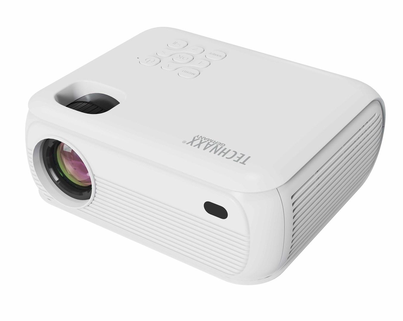 Projektor Technaxx TX-332 1080p - hvid