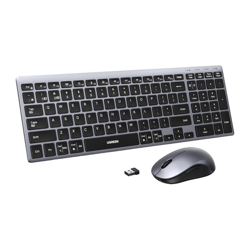 Trådløst tastatur- og musesæt Ugreen MK552