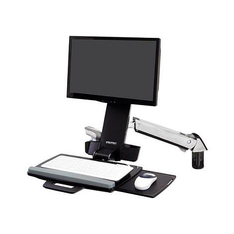 Skærmholder Ergotron StyleView Sit-Stand Combo Arm - aluminium