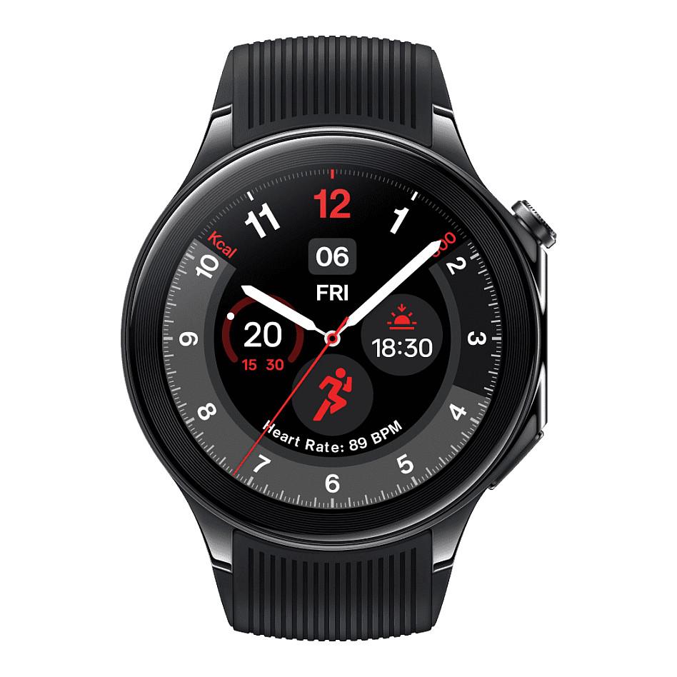 OnePlus Watch 2 smartwatch 46 mm 1,43 AMOLED 32 GB, sort stål