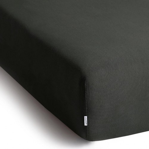 Jerseylagen RESTILO Amber - grafit, 140-160x200 cm