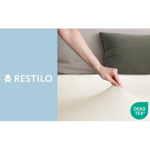 Jerseylagen RESTILO Amber - lys beige, 220-240 x 220 cm