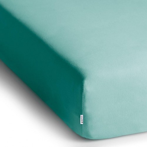 Jerseylagen RESTILO Amber - turkis, 120-140x200 cm