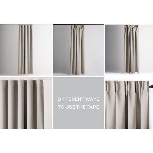 Mørklægningsgardin RESTILO BLACKOUT 140 x 270 cm - lys beige