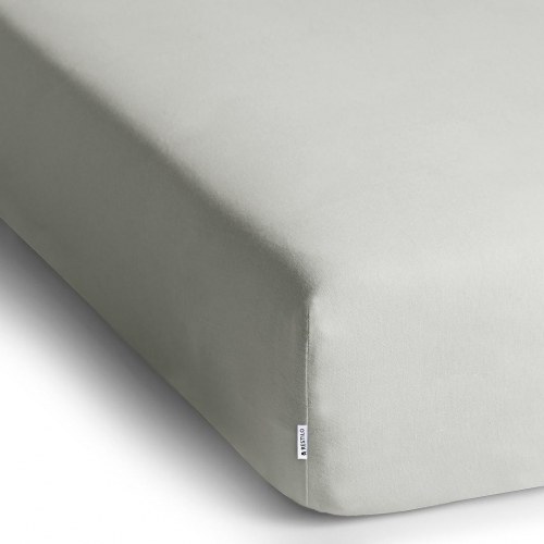 Jerseylagen RESTILO Amber - lysegrå 160-180x200 cm