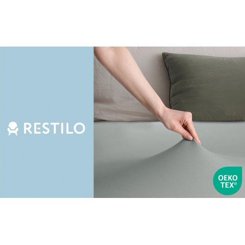 Jerseylagen RESTILO Amber - grå, 80-90x200 cm