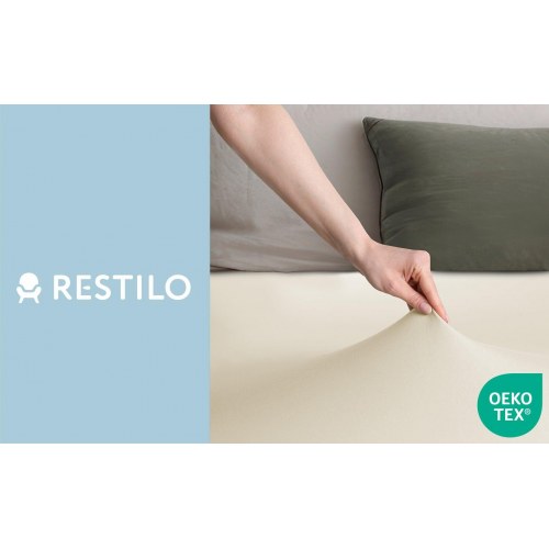 Jerseylagen RESTILO Amber - beige 160-180x200 cm