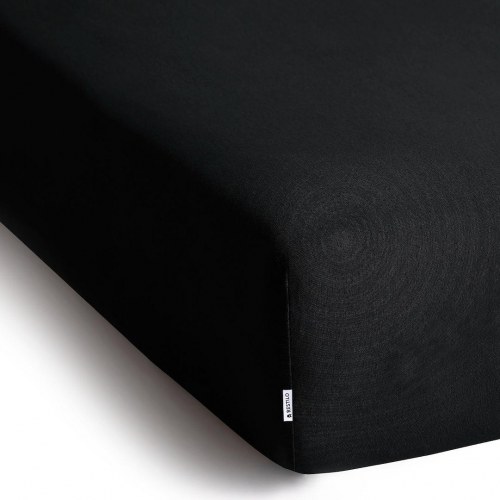 Jerseylagen RESTILO Amber - sort, 120-140x200 cm