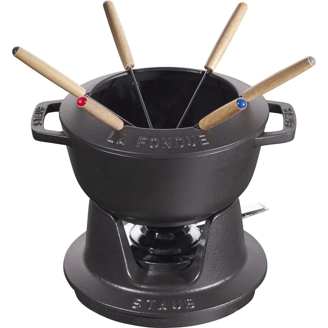STAUB Staub fonduesæt 1,65 l Sort
