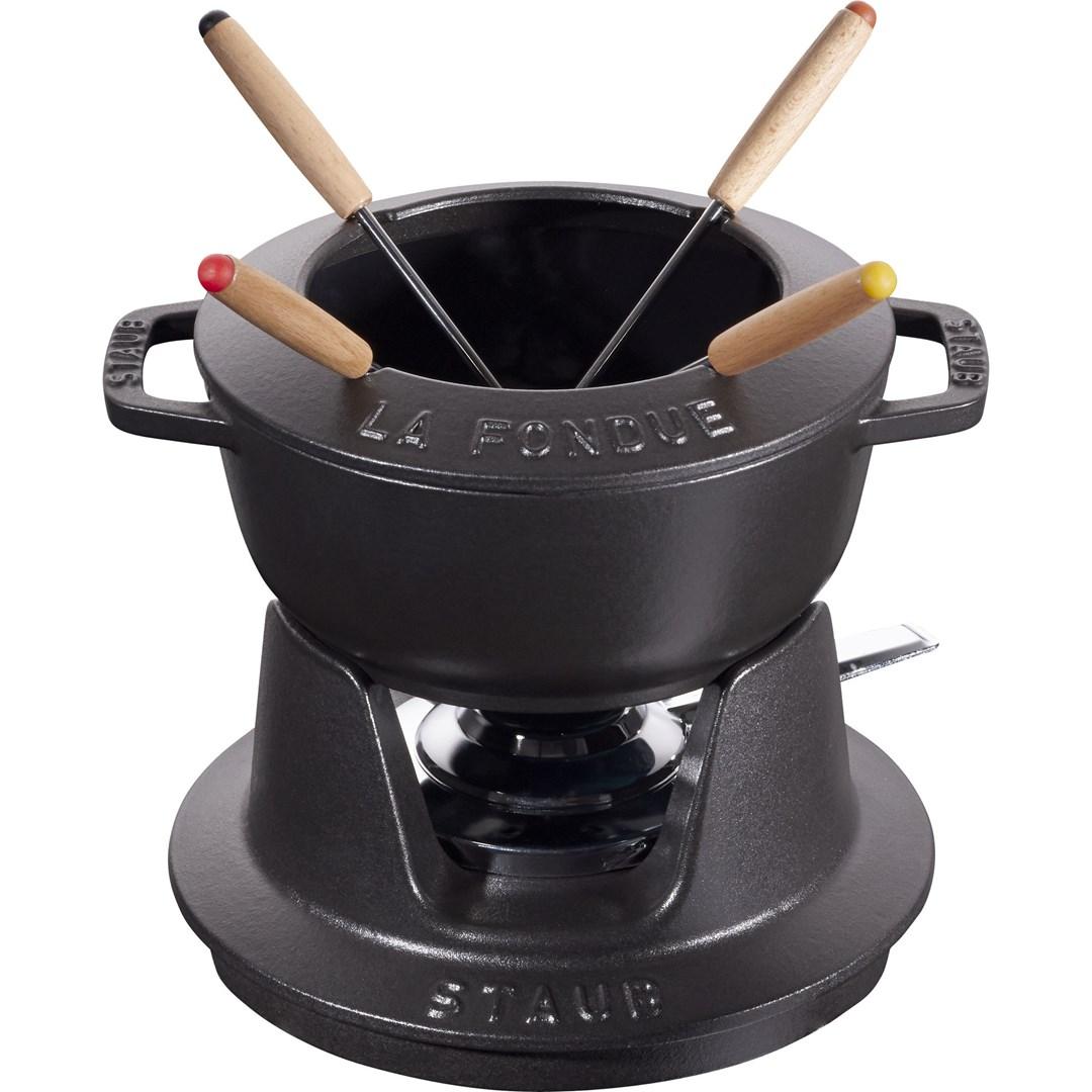 STAUB Staub fonduesæt 1,1 l Sort