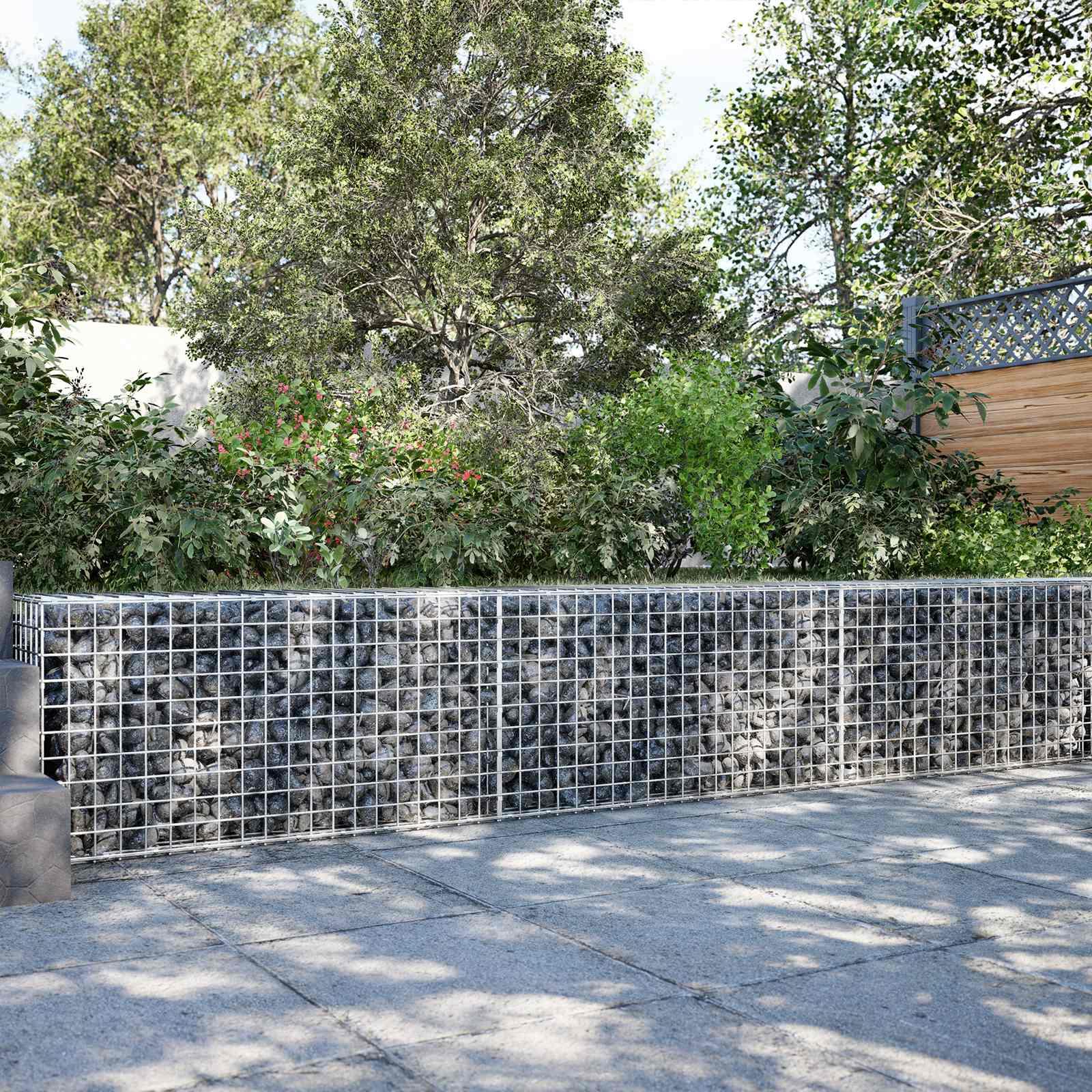 Gabionkurv 250 x 10 x 50 cm - 5 x 5 cm maske