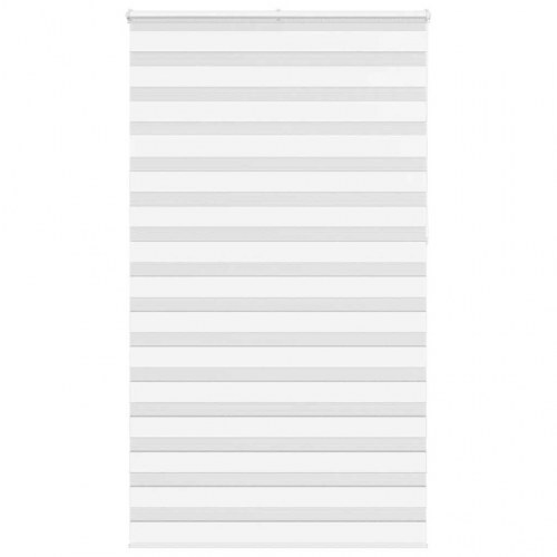 Zebragardin hvid 125 x 230 cm (OUTLET A)