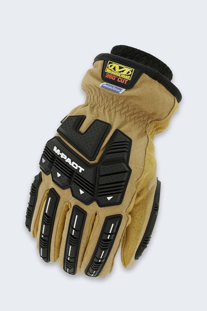 Mechanix Wear Žieminės pirtinės Mechanix ColdworkTM M-Pact® Driver F9-360, odinės, atsparios vandeniui, L dydis