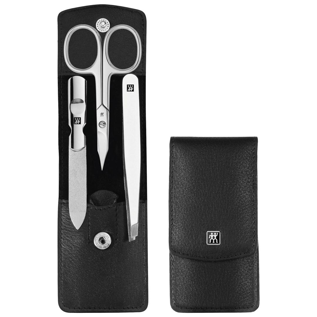 Manicuresæt ZWILLING Classic Inox rejsesæt - sort, 3 dele