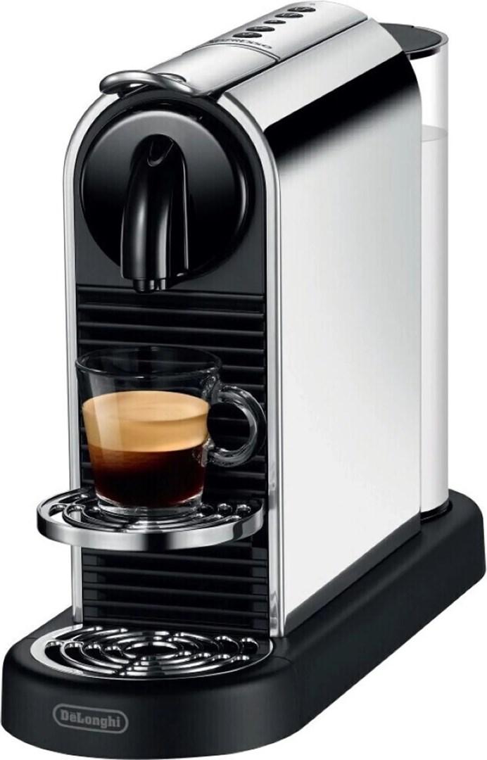 De'Longhi Citiz Platinum EN220.M kapsel kaffemaskine semi-automatisk, Nespresso, platin