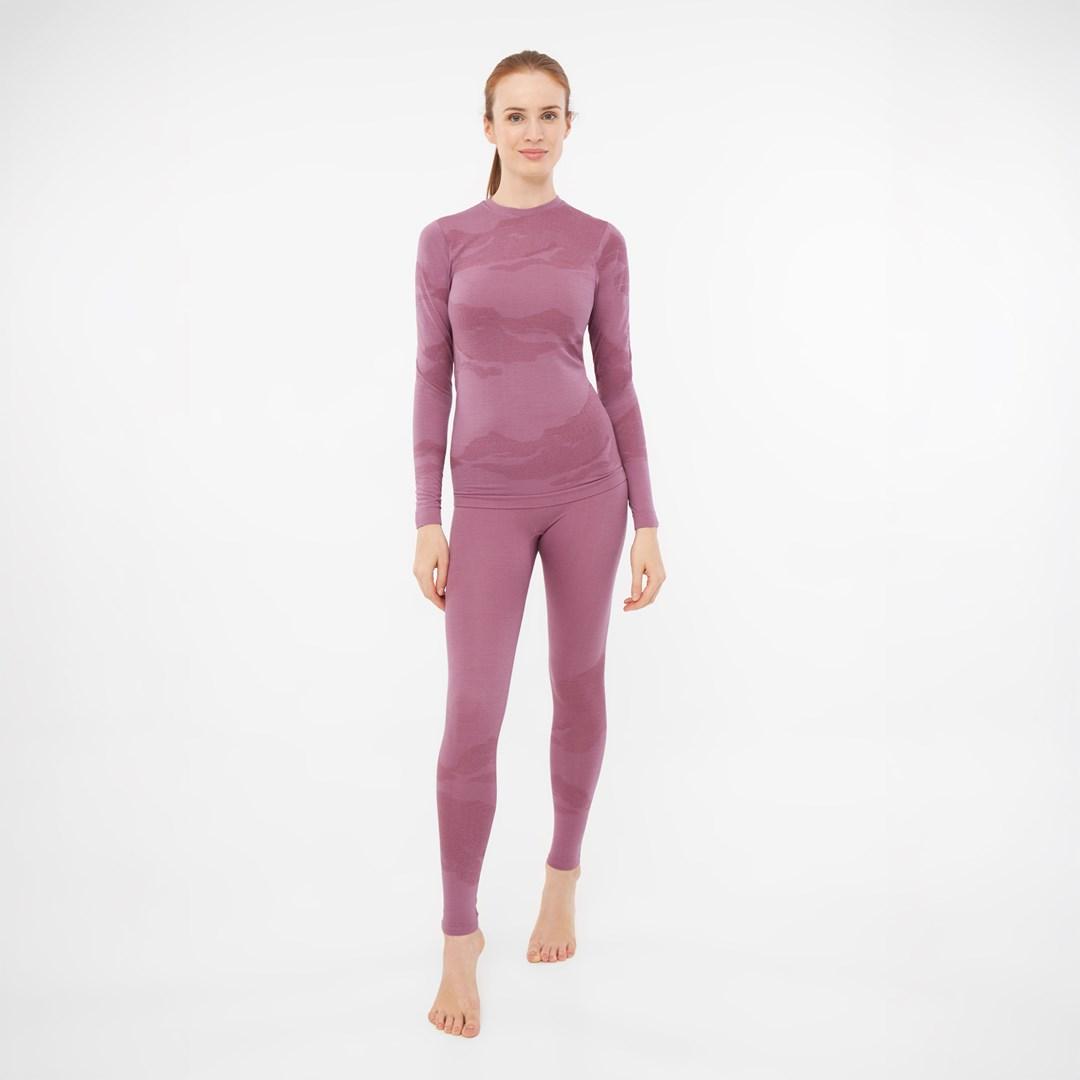 Termoundertøj Viking Gasher Lady Set Merino - pink, str. M