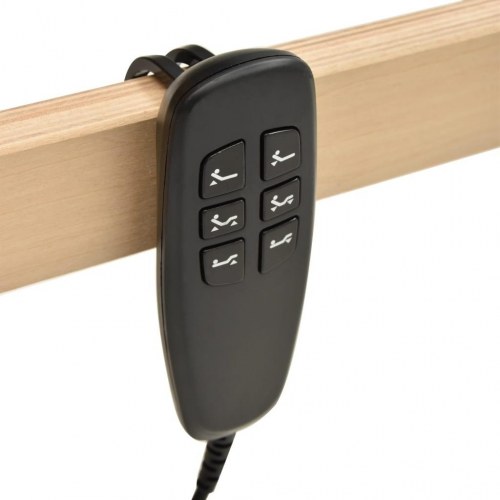 Elektrisk lamelbund 42 lameller 7 zoner 90 x 200 cm (OUTLET A)