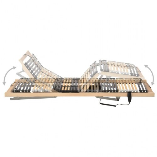 Elektrisk lamelbund 42 lameller 7 zoner 90 x 200 cm (OUTLET B)