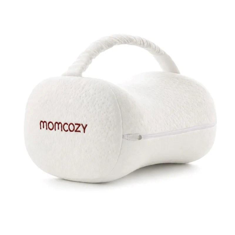 Momcozy EP001, Knee pillow for side sleeping, Kreminis-baltas