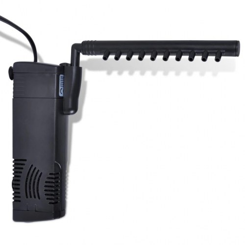 Akvariefilterpumpe med aktivt kul 300 l/t (OUTLET A+)